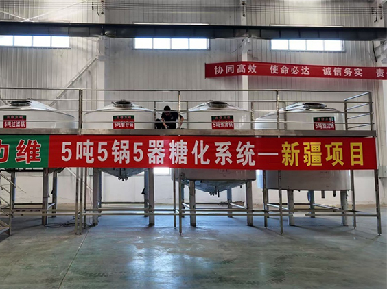 浚县精酿啤酒设备厂—5吨精酿啤酒设备—新疆项目